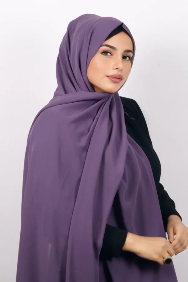 D4032F5E-B8B7-4F4D-87F0-E7039FF32D0E-1.jpeg Periwinkle Supreme Georgette Hijab - Image 1