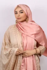 Lotus Rhinestone Silk Hijab