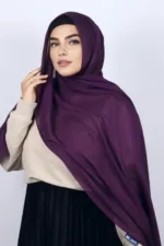 Plum Purple Modal Hijab