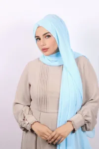 Icy Sky Supreme Georgette Hijab