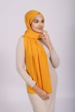 Mango Ribbed Cotton Hijab
