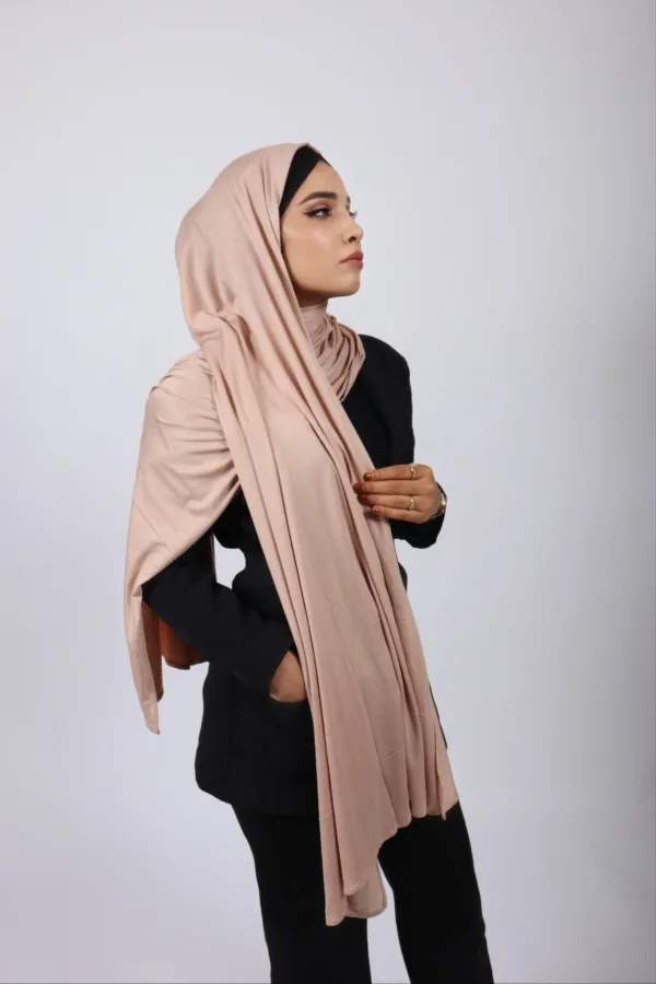 Toffee Premium Jersey Hijab - Image 3