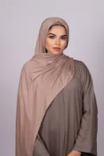 Rusty Caramel Classic Jersey Hijab - Image 2
