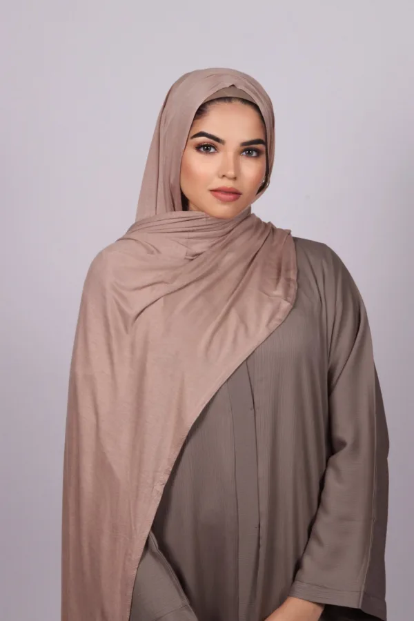 Rusty Caramel Classic Jersey Hijab - Image 2