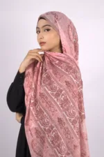 Gulabi Pashmina Print Premium Viscose Hijab - Image 3