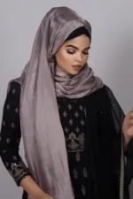 Silky Cinnamon Premium Organza Hijab - Image 2