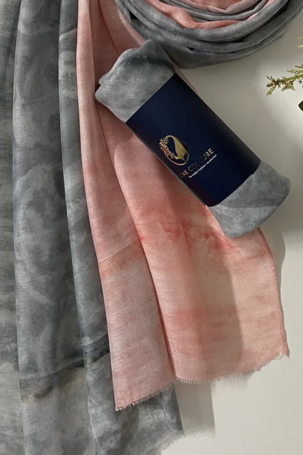 Flemingo Tie Dye-Ombre Cotton Hijab - Image 2