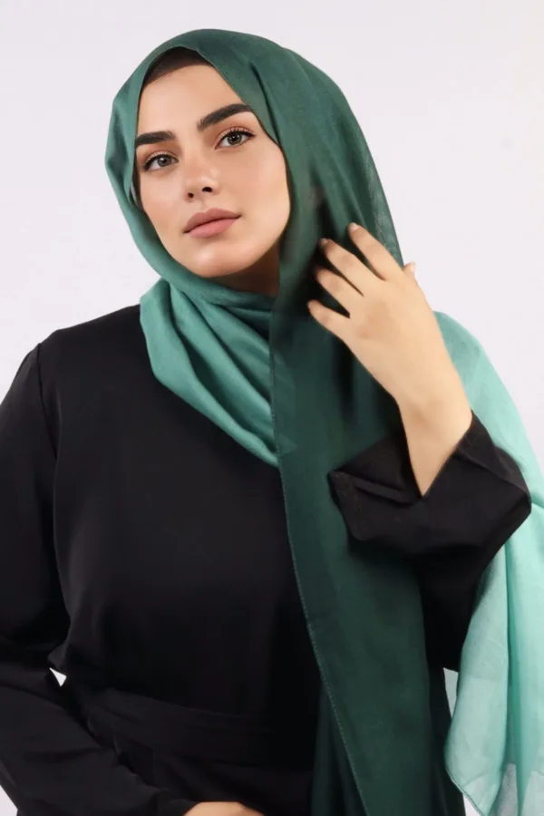 Sea Spring Ombre Modal Hijab - Image 3