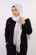 Silverfox Crinkled Cotton Hijab