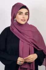 Berry Blast Shimmer Chiffon Hijab