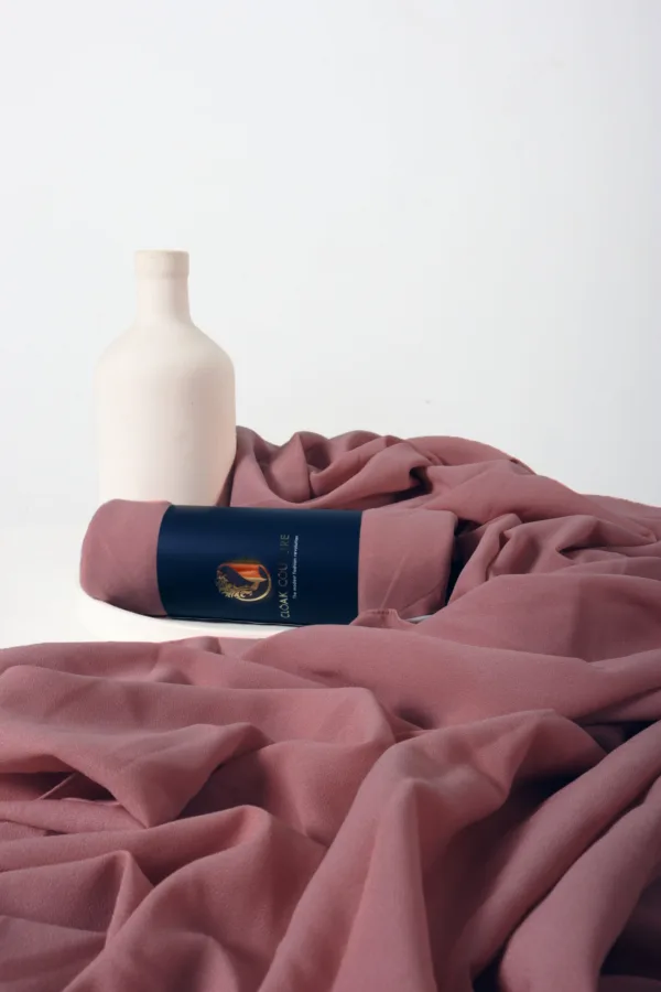 Pink sand Supreme Georgette Hijab - Image 1