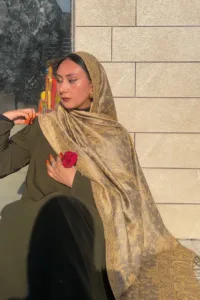 Sunehri Pashmina Hijab