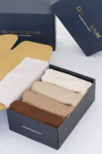 Neutral Tones Medina Silk Box ( Set of 4)