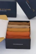 Golden Bliss Shimmer Chiffon Box ( Set of 5) - Image 3