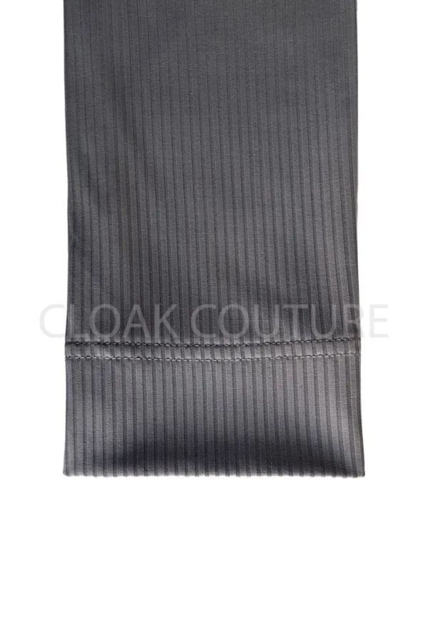 IMG_1157.jpg Grey Ribbed Tube Hijab Cap - Image 1