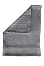 Grey Ribbed Tube Hijab Cap - Image 2