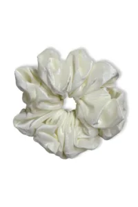 Pearl Velvet Scrunchie