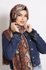 Calypso Chiffon Printed Hijab - Image 2