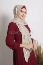 Naunet Foil Print Hijab - Image 2