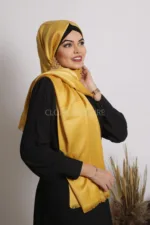 Gold Dust Luxe Silk Hijab - Image 2