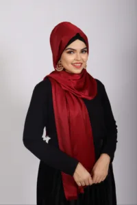 Garnet Luxe Silk Hijab