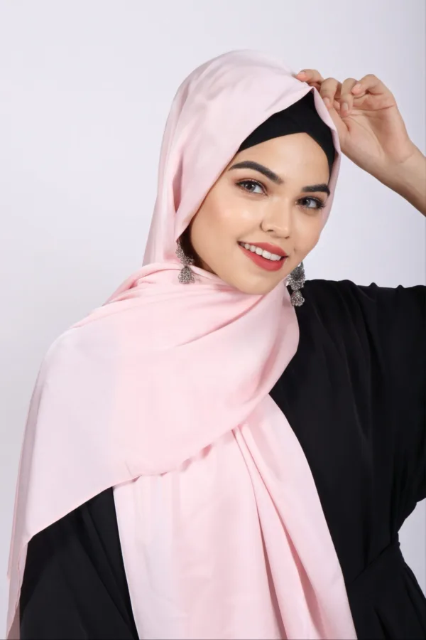 Marshmellow Turkish Silk Hijab - Image 3