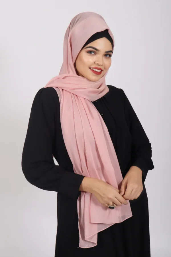 Barbie Shimmer Chiffon Hijab - Image 2