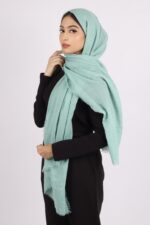Ocean Salt Premium Crinkled Cotton Hijab