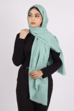Ocean Salt Premium Crinkled Cotton Hijab - Image 2
