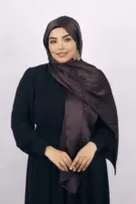 Bark Rhinestone Silk Hijab