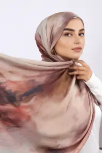 Twilight Mauve Printed Modal Hijab