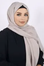 Light Lavender Internet Cotton Hijab