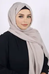 Light Lavender Internet Cotton Hijab