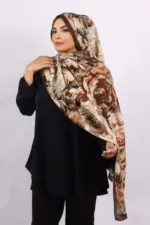 Olivia Abstract Print Premium Viscose Hijab - Image 3