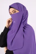 Daisy Medina Chiffon Half-Niqab - Image 2