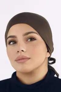 Avocado Comfort Fit Tie Back Hijab Cap