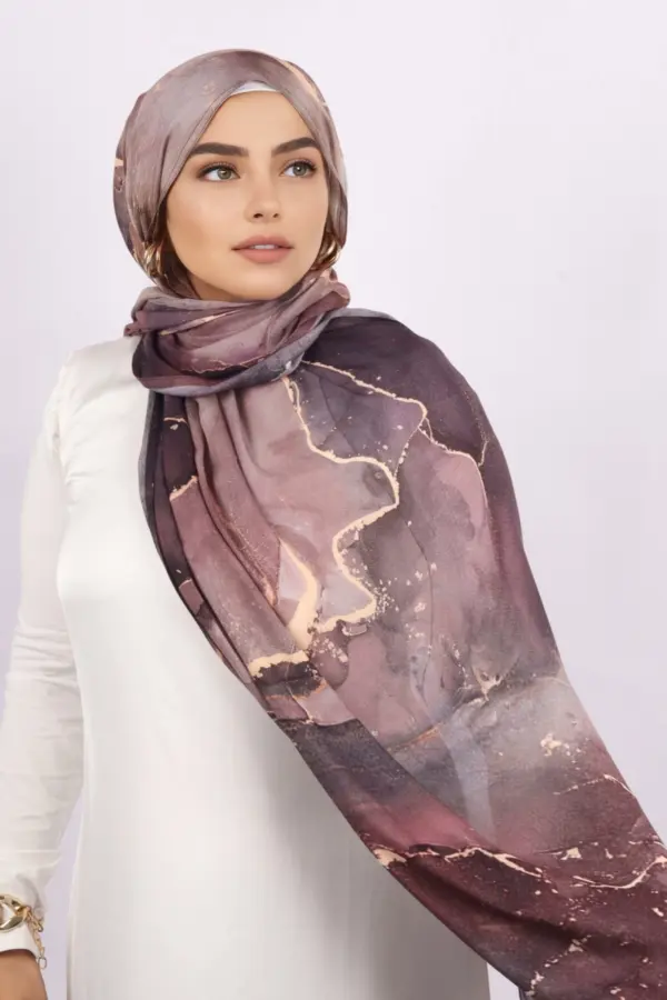 Orion Printed Modal Hijab - Image 4