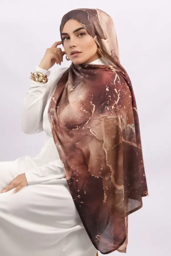 Royal Reserve Printed Modal Hijab - Image 2