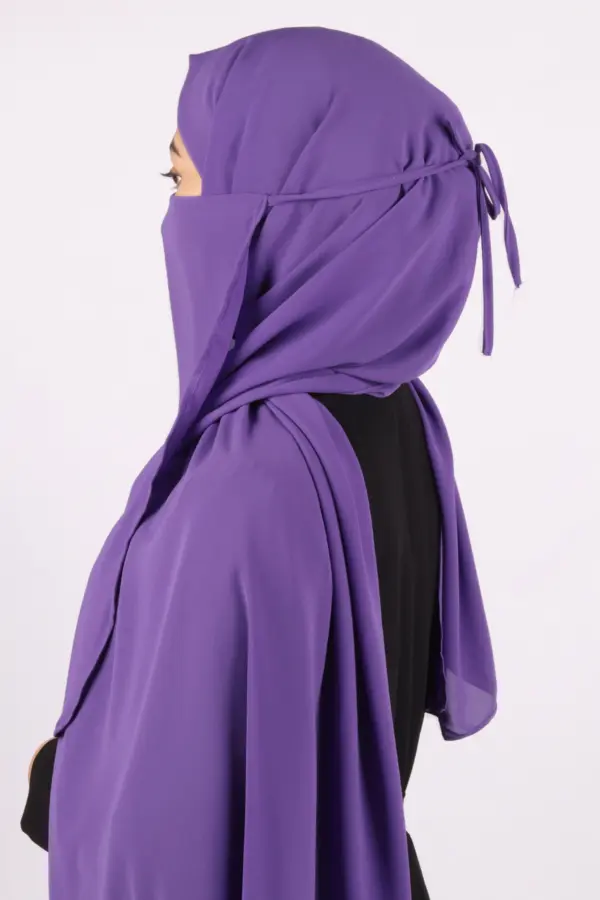 Daisy Medina Chiffon Half-Niqab - Image 3
