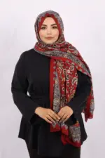 Gauhar ashmina Print Premium Viscose Hijab - Image 2