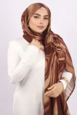 Siq Printed Modal Hijab - Image 3
