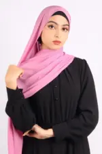 Gulabi Medina Chiffon Hijab - Image 2