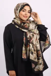 Sofia Abstract Print Premium Viscose Hijab