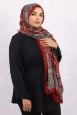 Gauhar ashmina Print Premium Viscose Hijab - Image 3