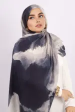 Shadow Storm Printed Modal Hijab