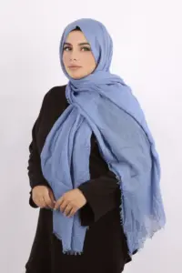 Sawan Crinkled Cotton Hijab