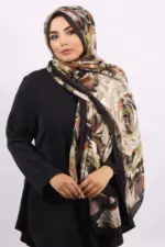 Sofia Abstract Print Premium Viscose Hijab - Image 2
