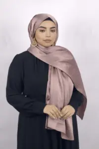 Cider Rose Rhinestone Silk Hijab