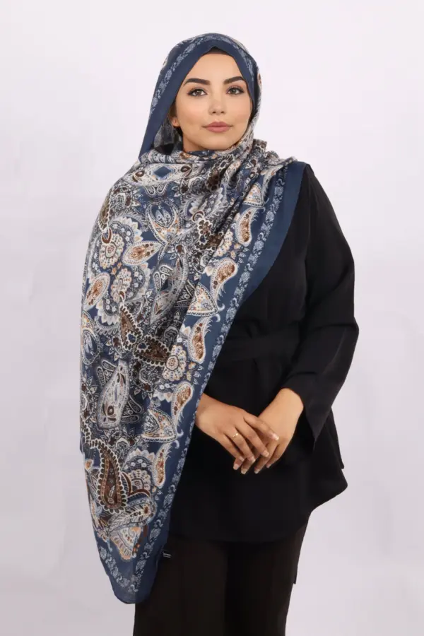 Kashish Pashmina Print Premium Viscose Hijab - Image 3