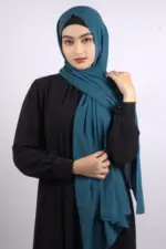 Teal Medina Chiffon Hijab